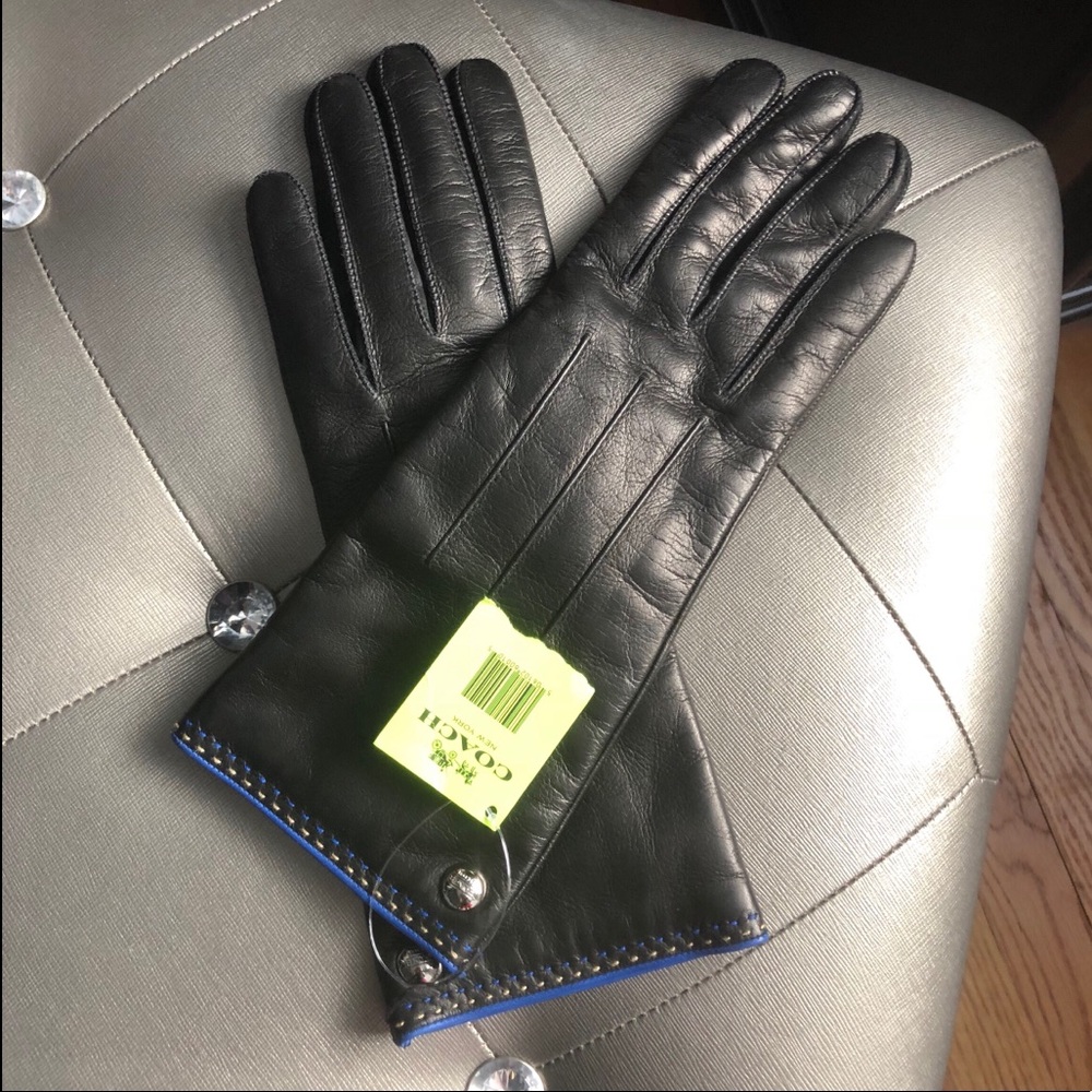 Coach Genuine Leather Gloves